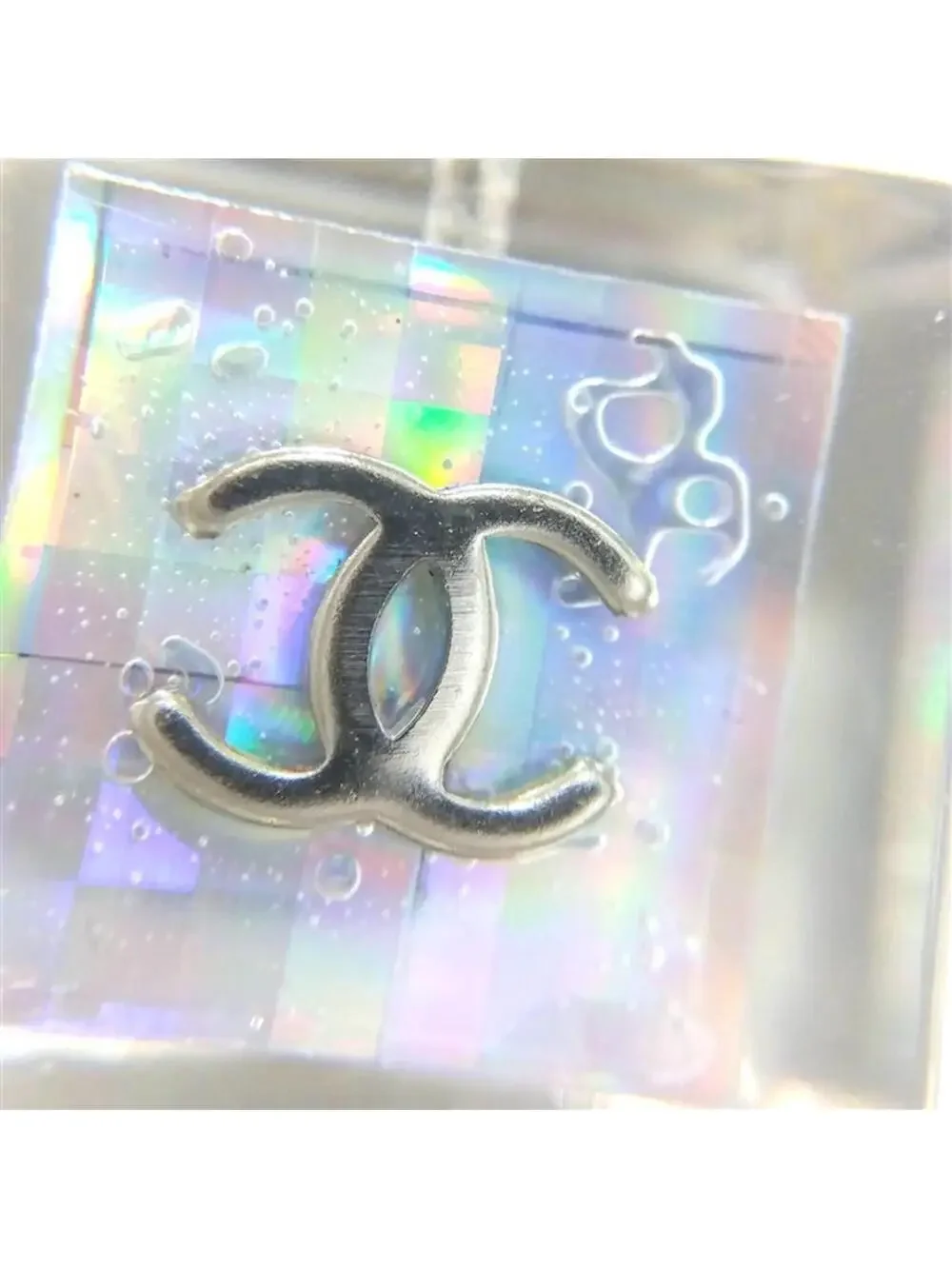 Chanel Cc Logo Clip-On Earrings #357892C75B